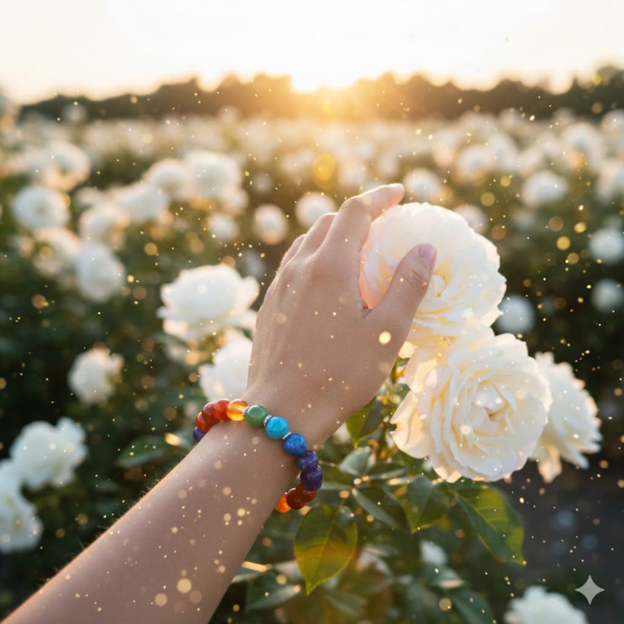 7 Chakra Alignment & Wellness Bracelet - Image 2